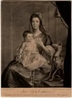 Jane Hamilton, wife of the 9th Lord Cathcart, and her daughter Jane, future Duchess of Atholl - Joshua Reynolds