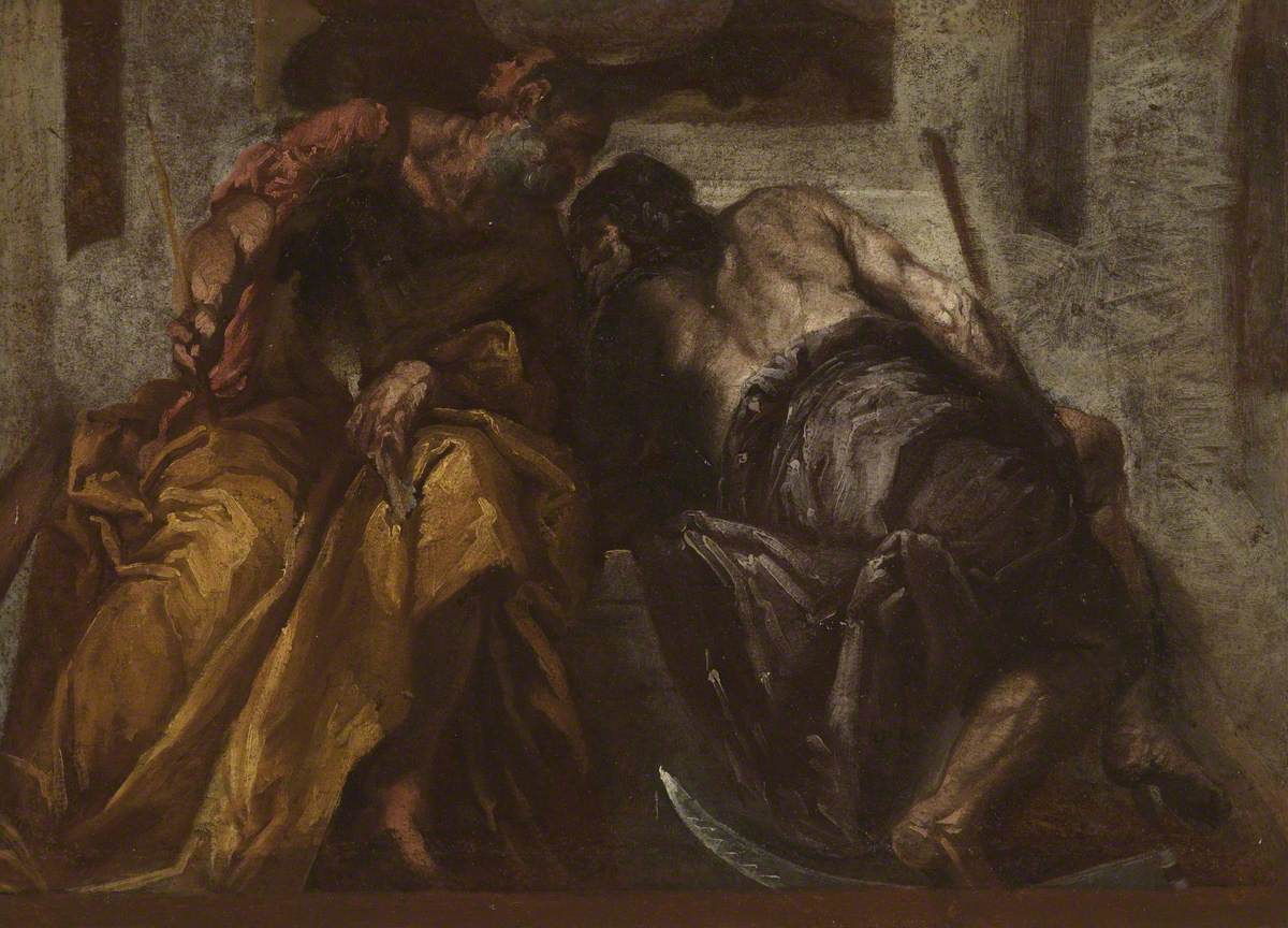 Janus and Saturn (copy after Paolo Veronese) - Paul Véronèse
