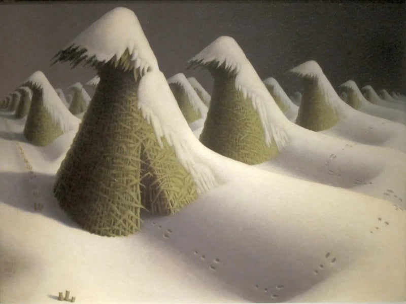 January - Grant Wood