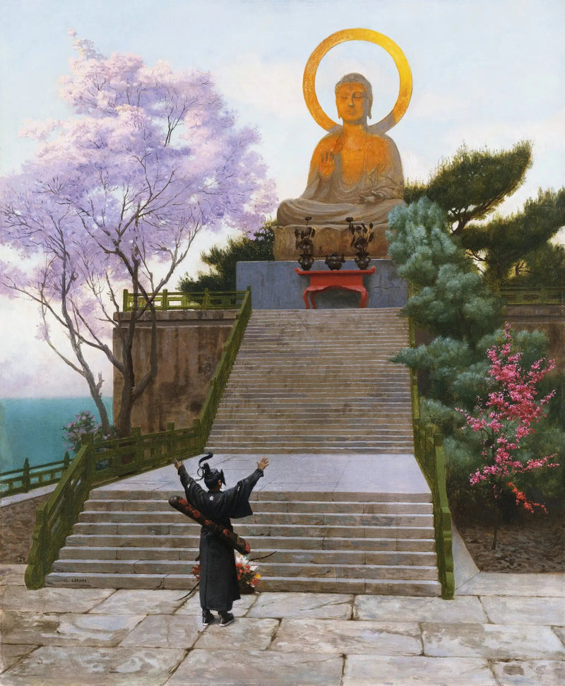 Japanese imploring a deity - Jean-Léon Gérôme