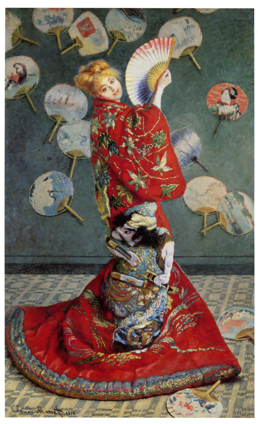 The Japanese, Camille Monet W387 - Claude Monet