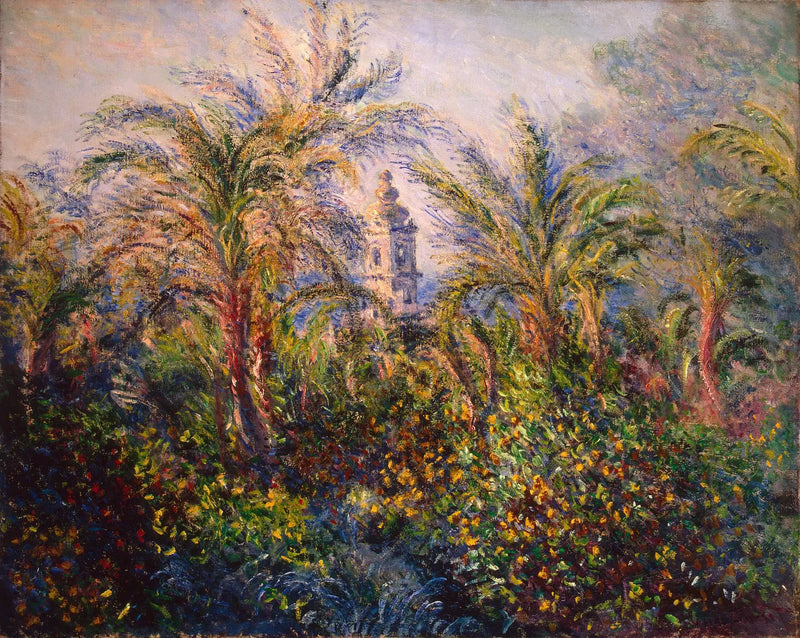 Garden in Bordighera - Claude Monet