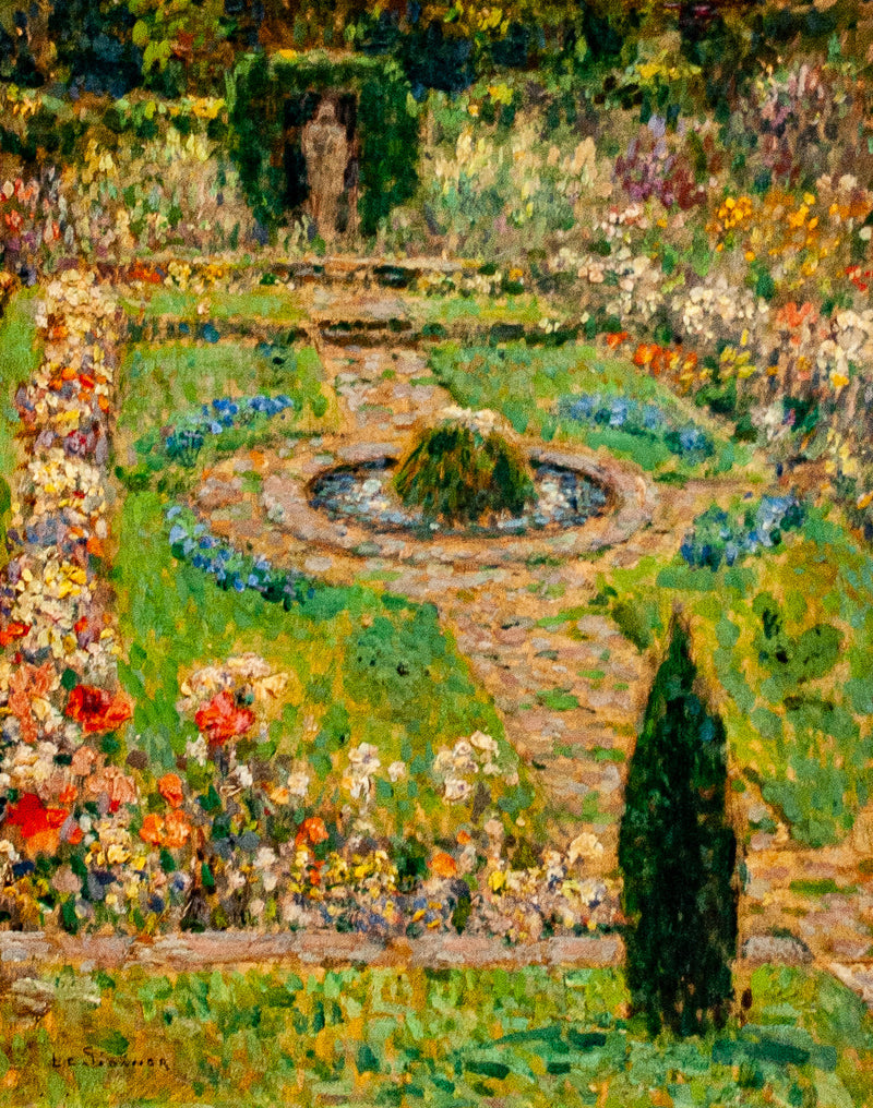 Garden at Hampton Court - Henri Le Sidaner