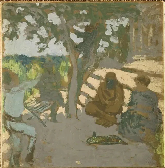 Garden at Étang-la-Ville - Édouard Vuillard