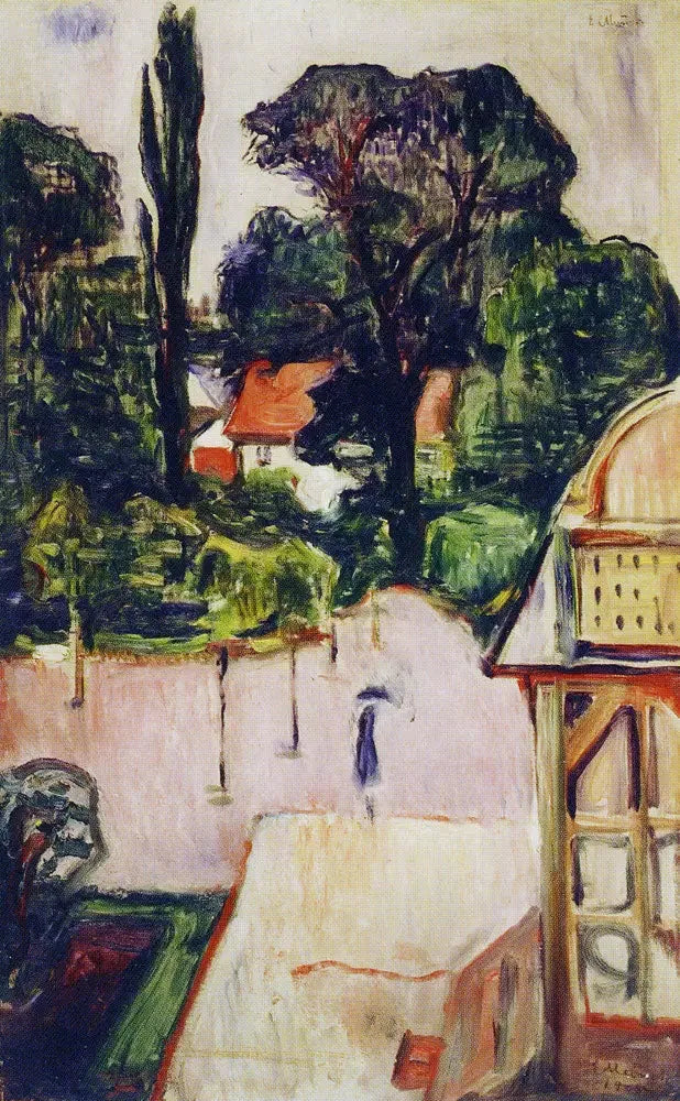 garden in Taarbæk - Edvard Munch