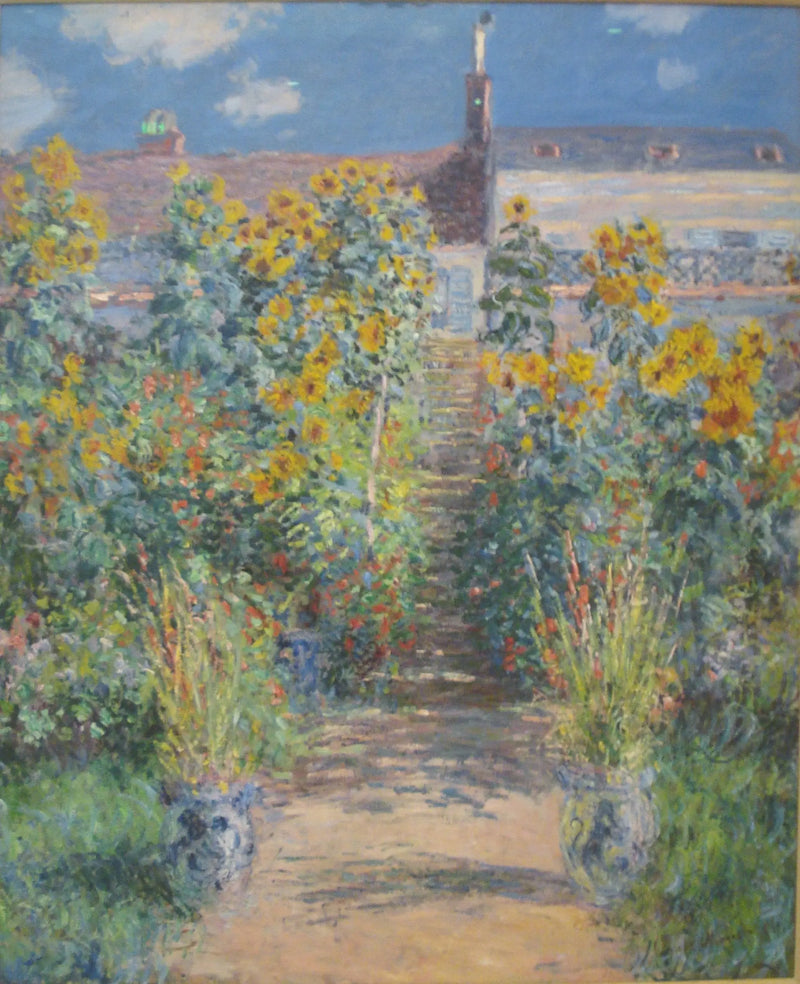 Garden at Vétheuil - Claude Monet