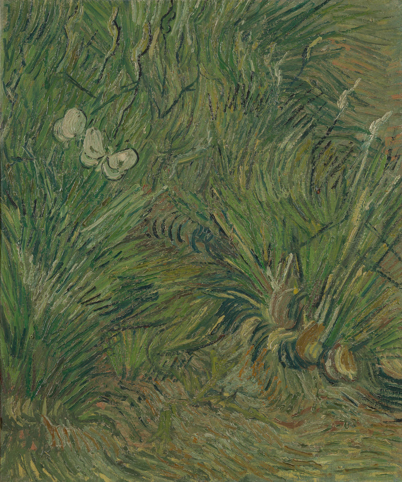 Garden with butterflies - Vincent van Gogh