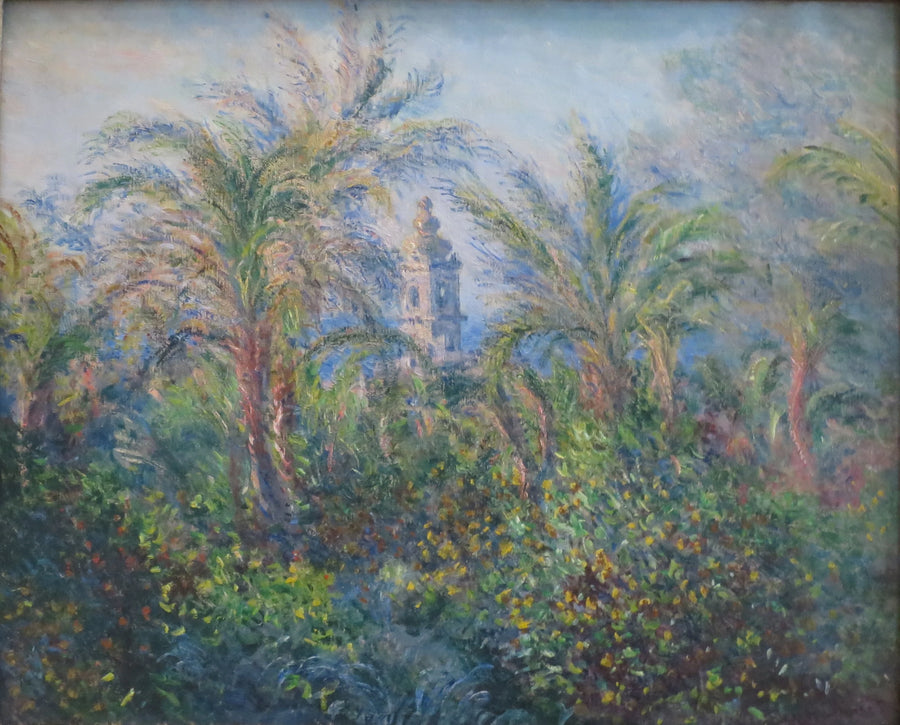 Garden in Bordighera - Claude Monet