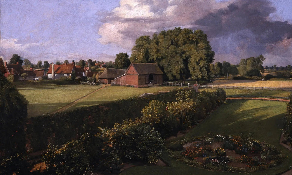 Jardin de fleurs de Golding Constable - John Constable image 1 reproduction réalisée par Alpha Reproduction
