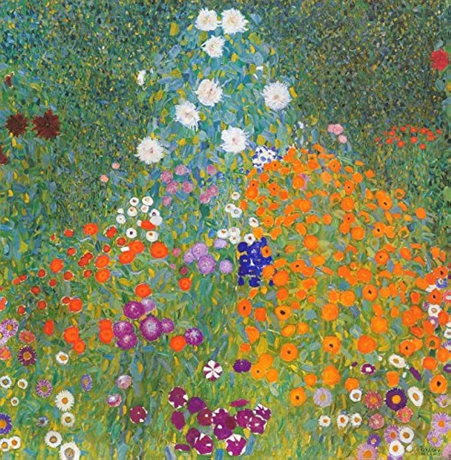 Garden of Flowers - Gustav Klimt