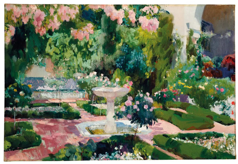 Garden of the Sorolla House (1918-1919) - Joaquín Sorolla
