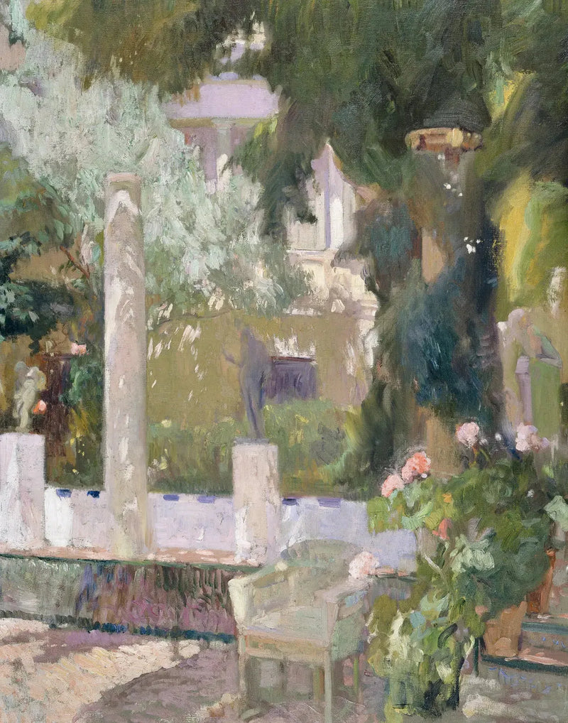 Garden of the Sorolla House (1920) - Joaquín Sorolla