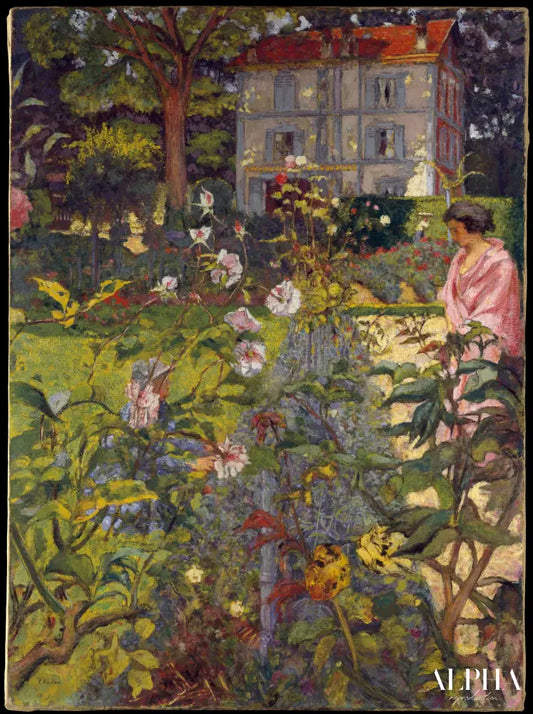 Jardin de Vaucresson - Édouard Vuillard - Reproductions de tableaux et peintures haut de gamme