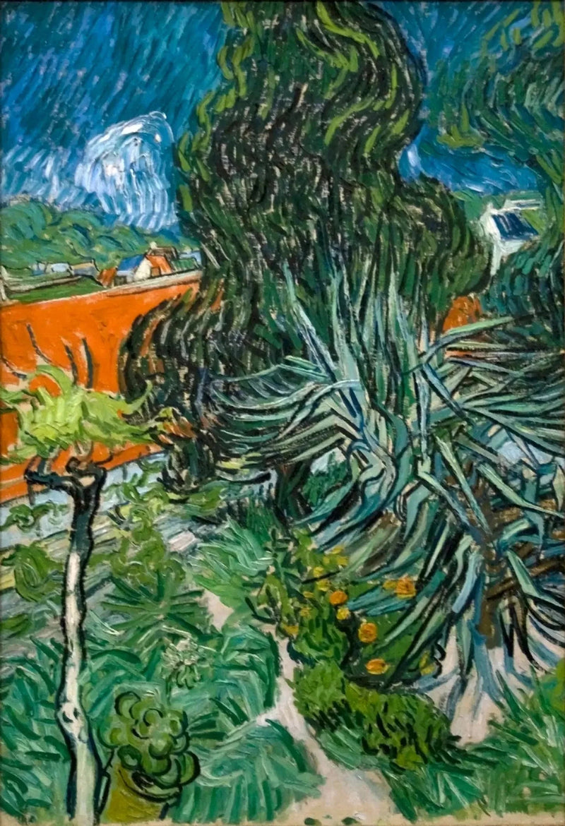 The Doctor Gachet's Garden in Auvers - Vincent van Gogh