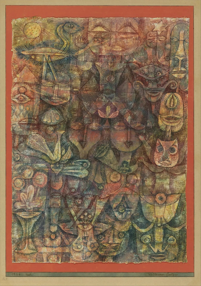 Strange Garden - Paul Klee