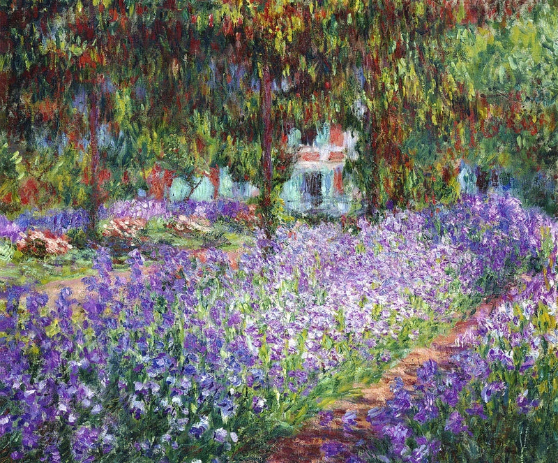 The Artist's Garden in Giverny, Orsay W1624 - Claude Monet