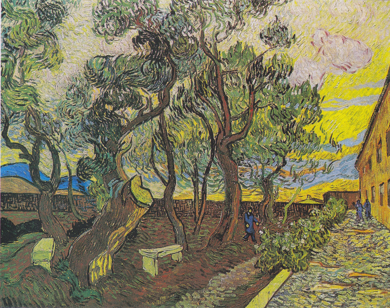 Garden of the Saint-Paul Hospital in Saint-Rémy - Vincent van Gogh