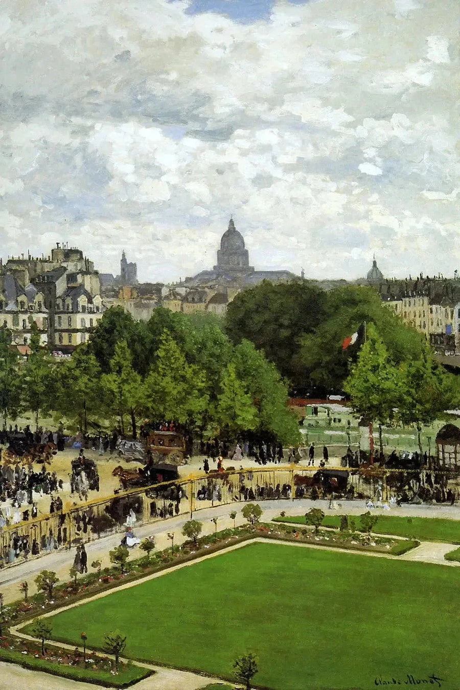 The Infanta's Garden - Claude Monet