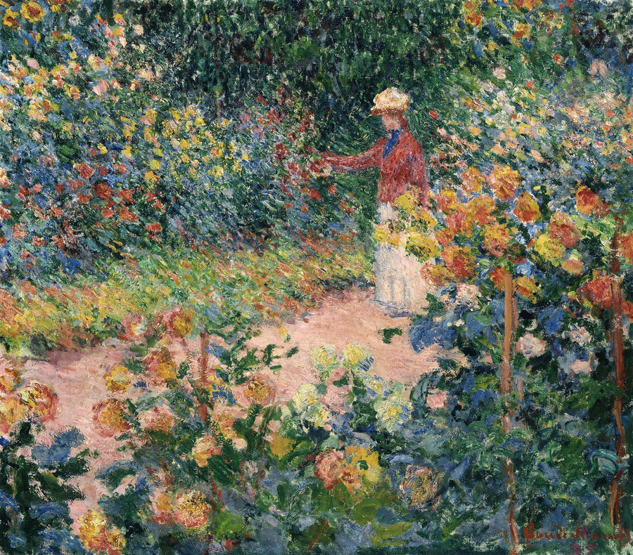 Monet's Garden at Giverny - Claude Monet