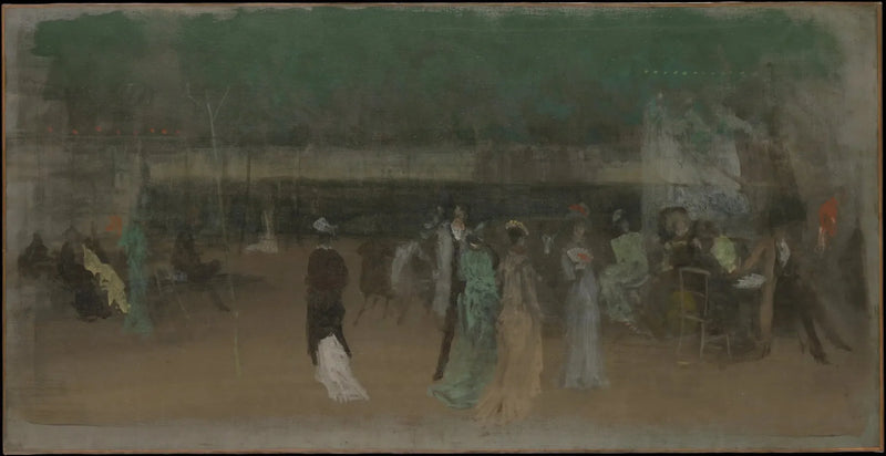 Cremorne Gardens, No. 2 - James Abbott McNeill Whistler