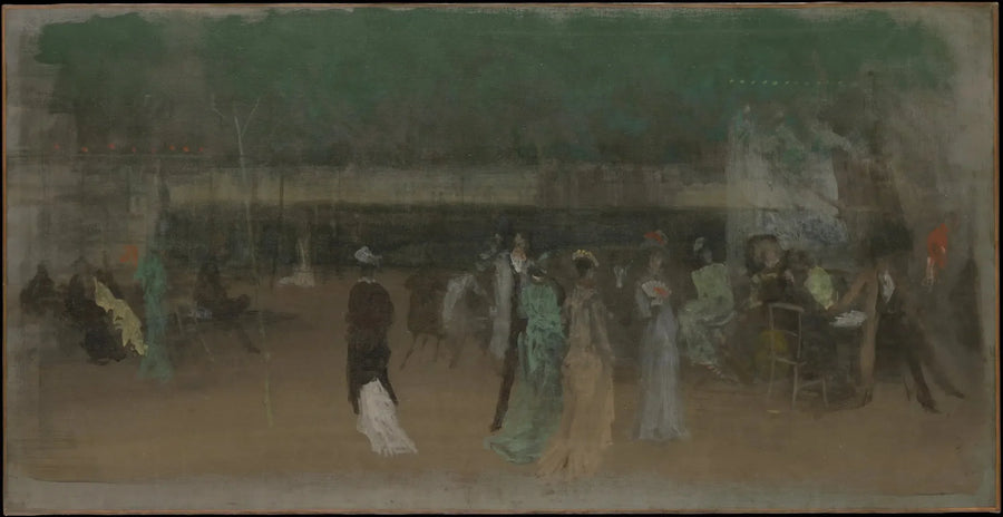 Cremorne Gardens, No. 2 - James Abbott McNeill Whistler