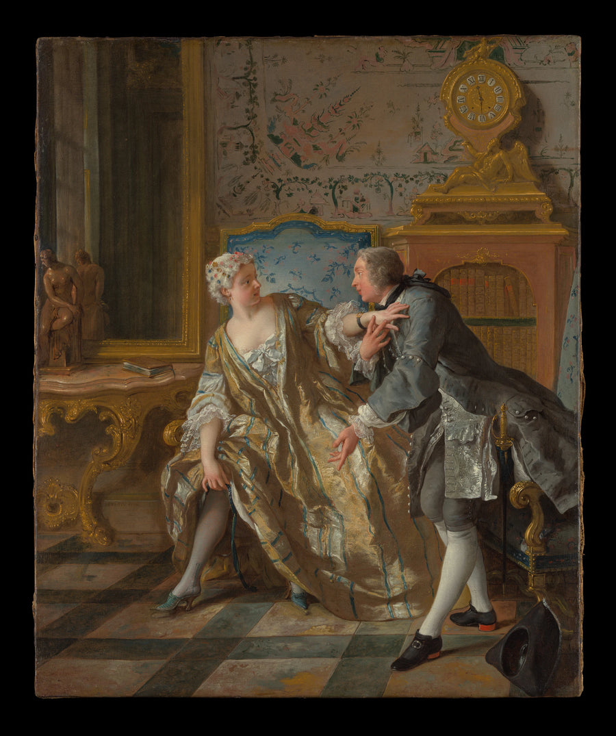 La Jarretière - Jean François de Troy