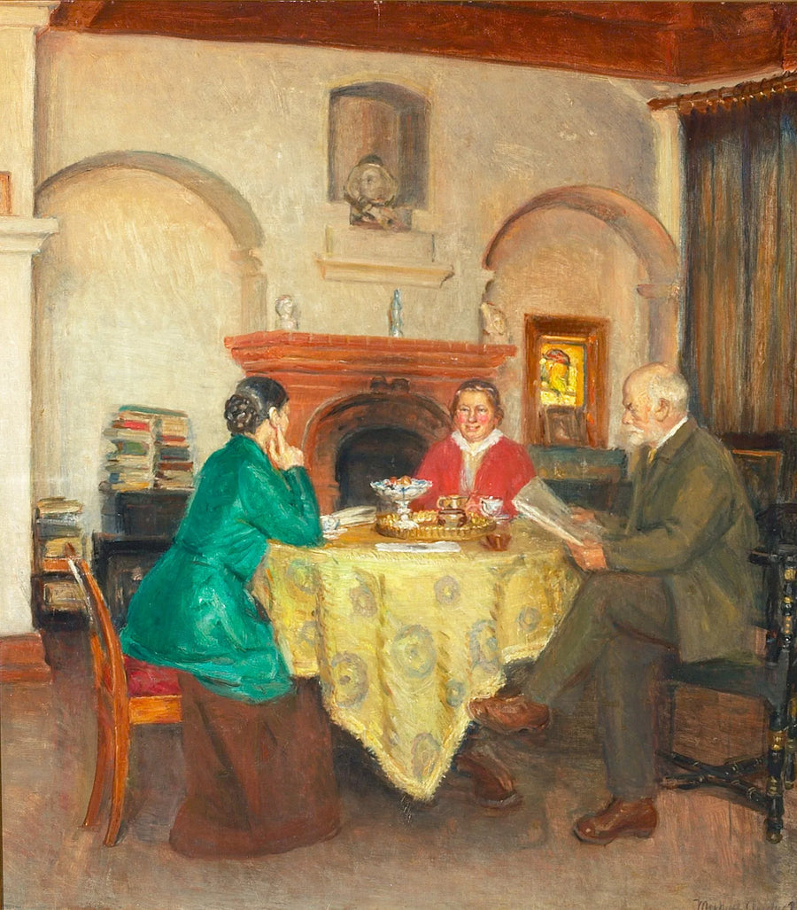 I'll get the coffee. - Michael Peter Ancher