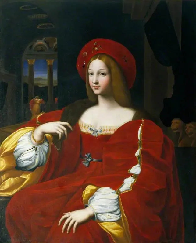Jeanne d'Aragon (1478-1518) - Raphael Sanzio