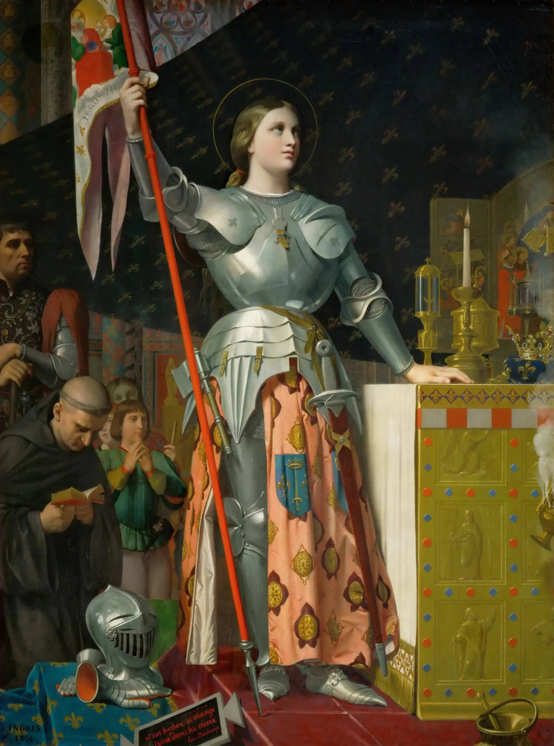 Joan of Arc at the Coronation of King Charles VII - Jean-Auguste-Dominique Ingres