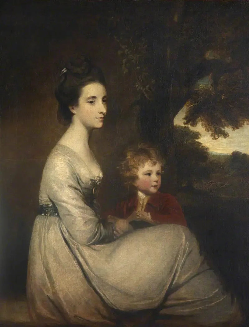 Jemima, Marquise Cornwallis and her son (later Lord Brome) - Joshua Reynolds