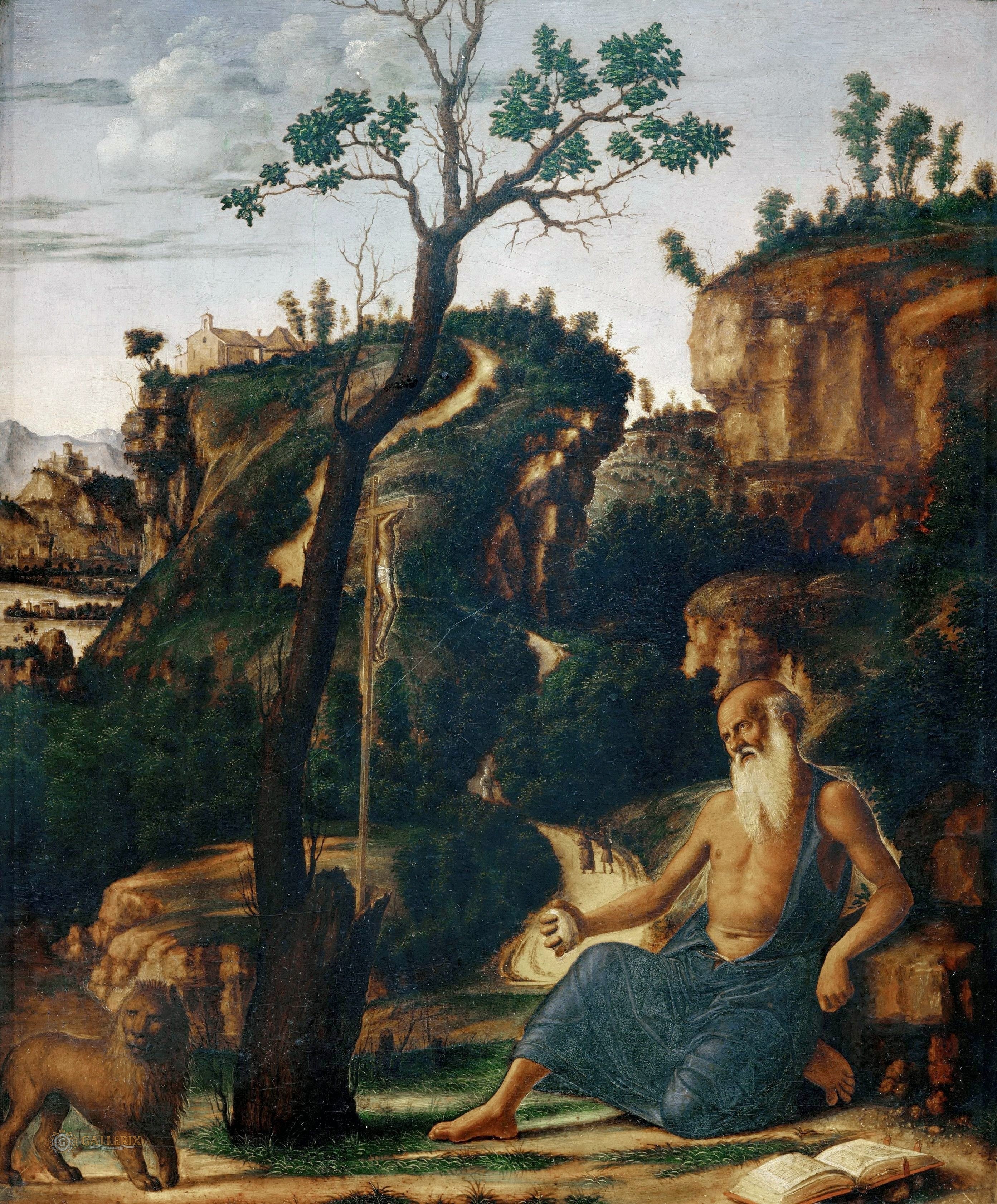 Jérôme dans le désert - Cima da Conegliano - Alpha Reproduction