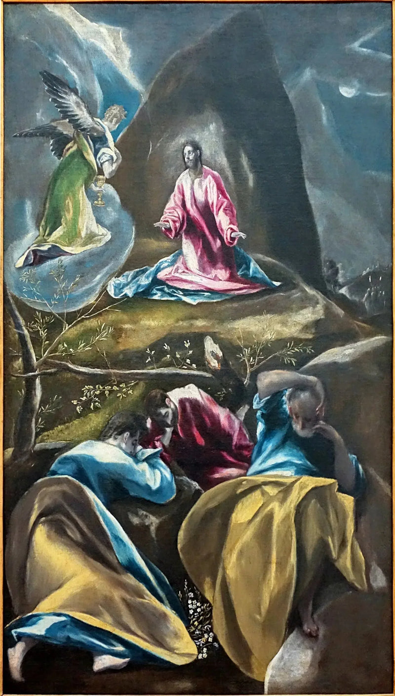 Jesus in the Garden of Gethsemane - El Greco