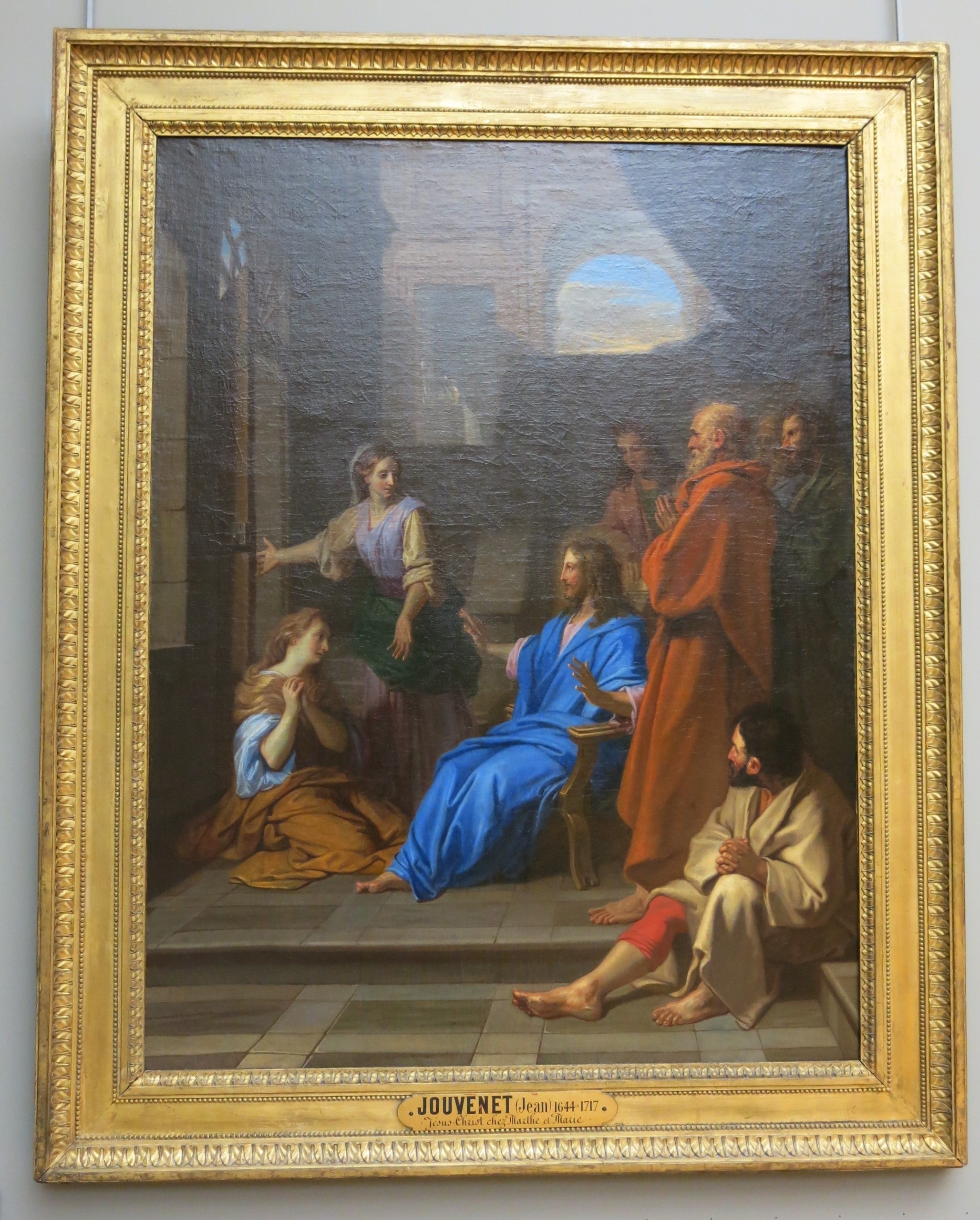 Jésus-Christ chez Marthe et Marie - Jean-Baptiste Jouvenet - Alpha Reproduction