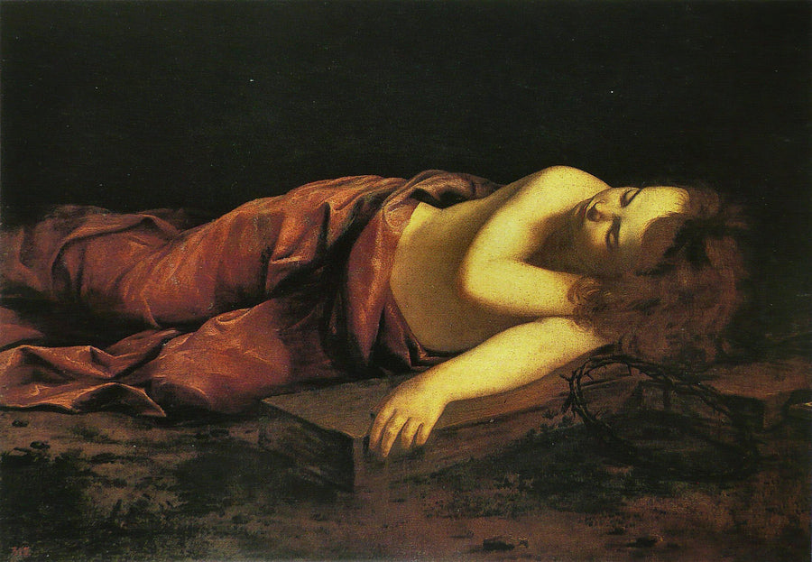 Jesus Endormi sur la Croix - Orazio Gentileschi