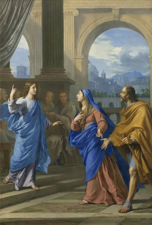 Jésus parmi les Docteurs - Philippe de Champaigne - Alpha Reproduction
