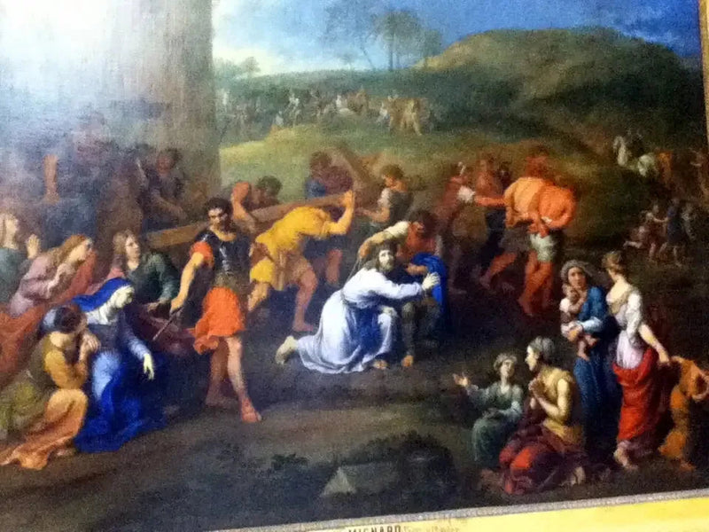 Jesus on the Way of the Calvary - Pierre Mignard