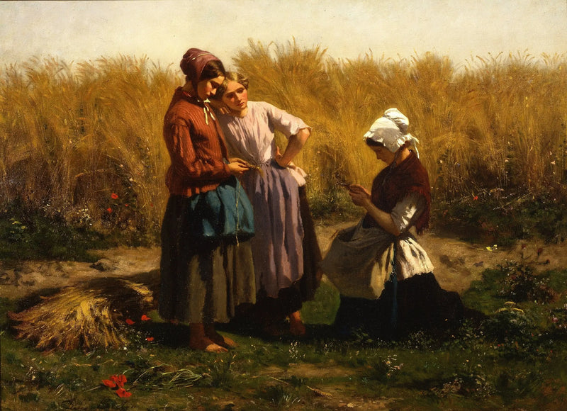 Love Tokens - Jules Breton