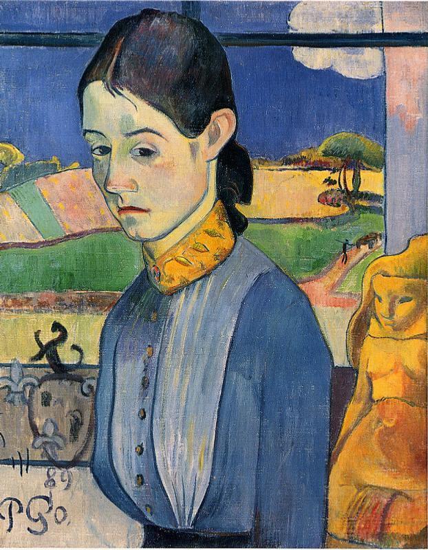 Young Breton Girl - Paul Gauguin