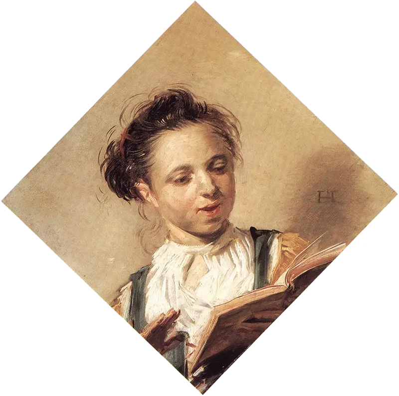 Young Singer - Frans Hals