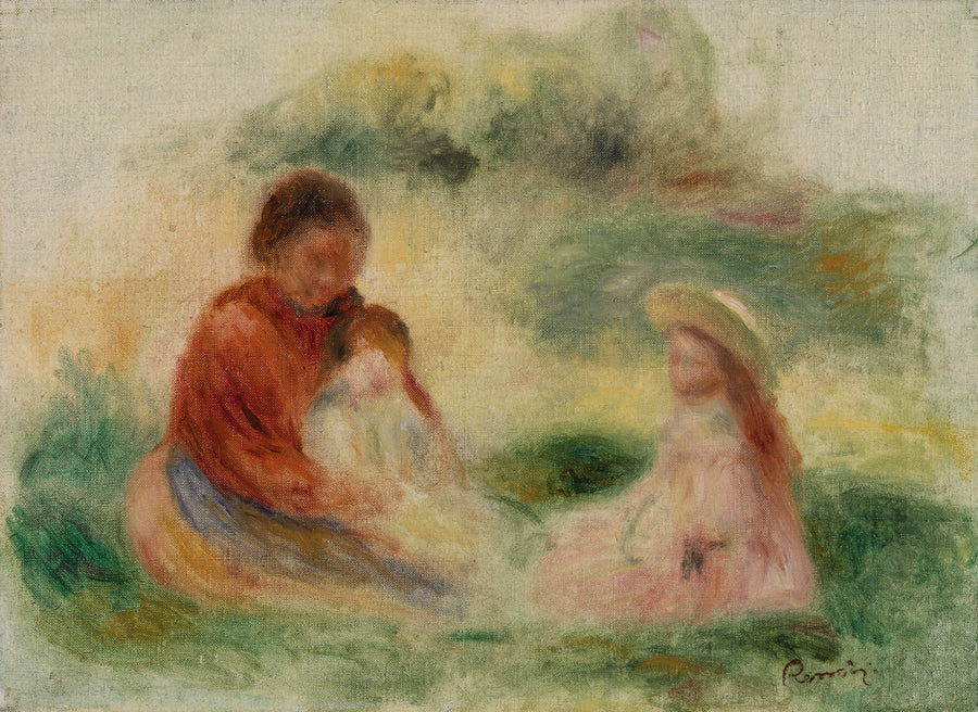 Young Family (The Young Family) - Pierre-Auguste Renoir