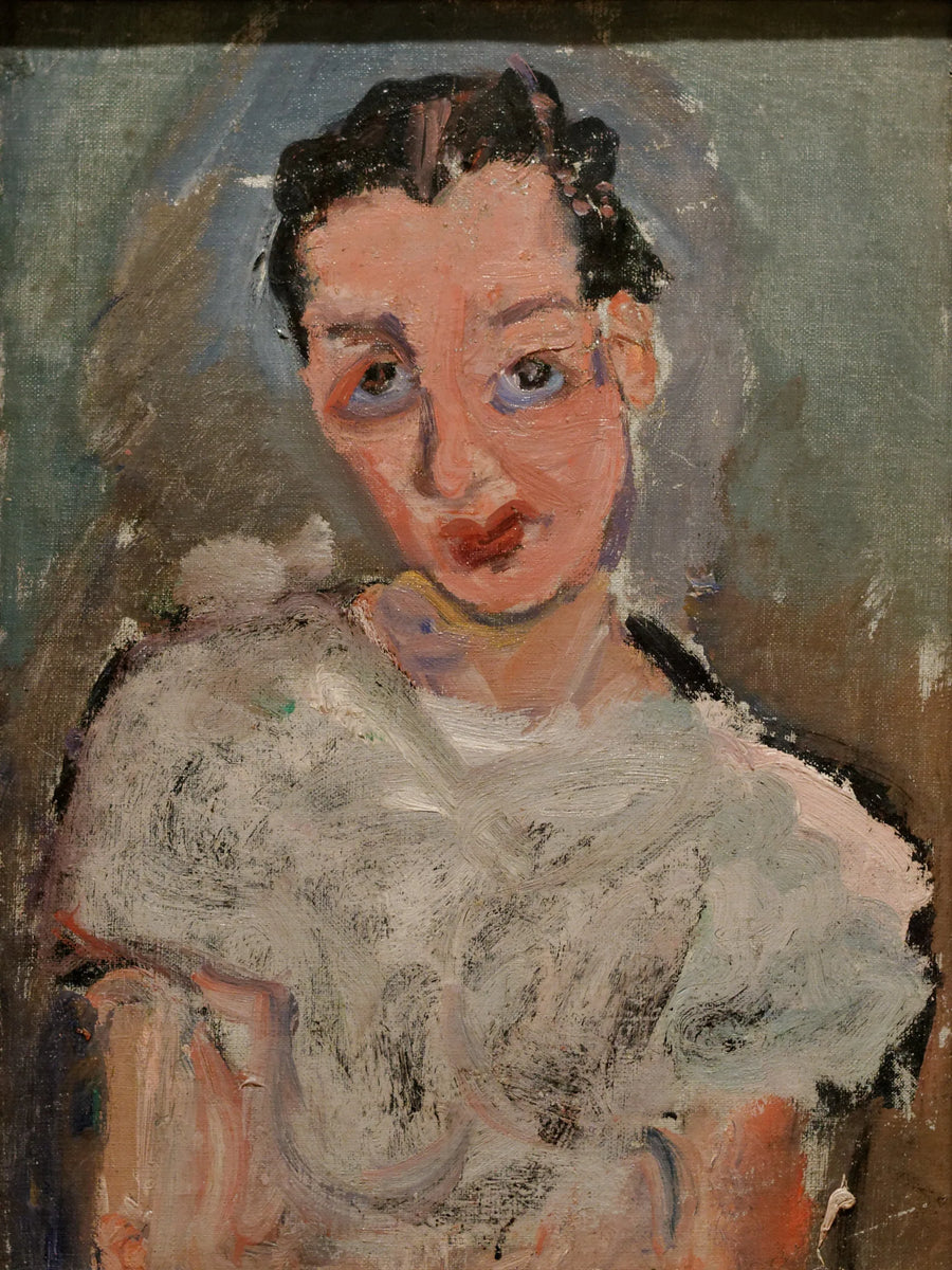 Young woman in a white blouse - Chaim Soutine