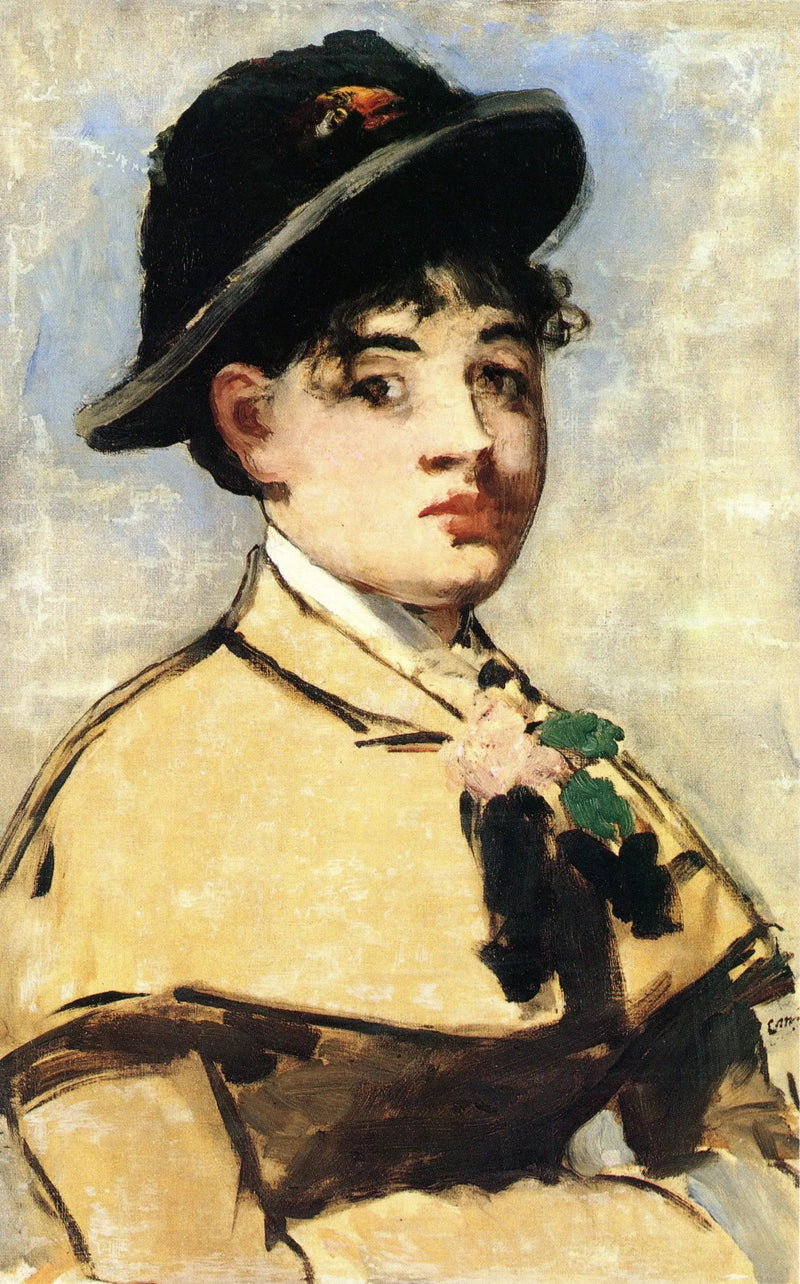 Young Woman with a Cloak - Édouard Manet