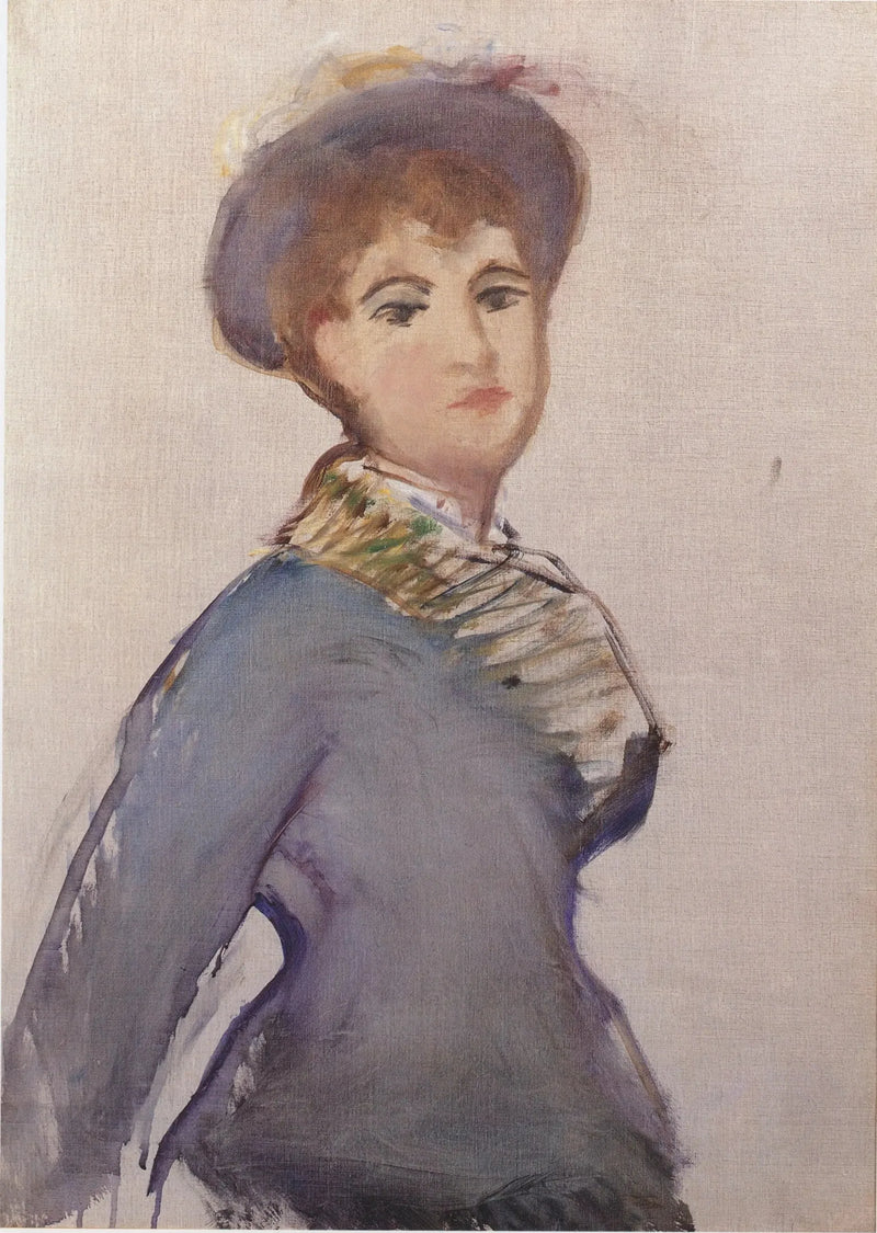 Young Woman Half-Length - Édouard Manet