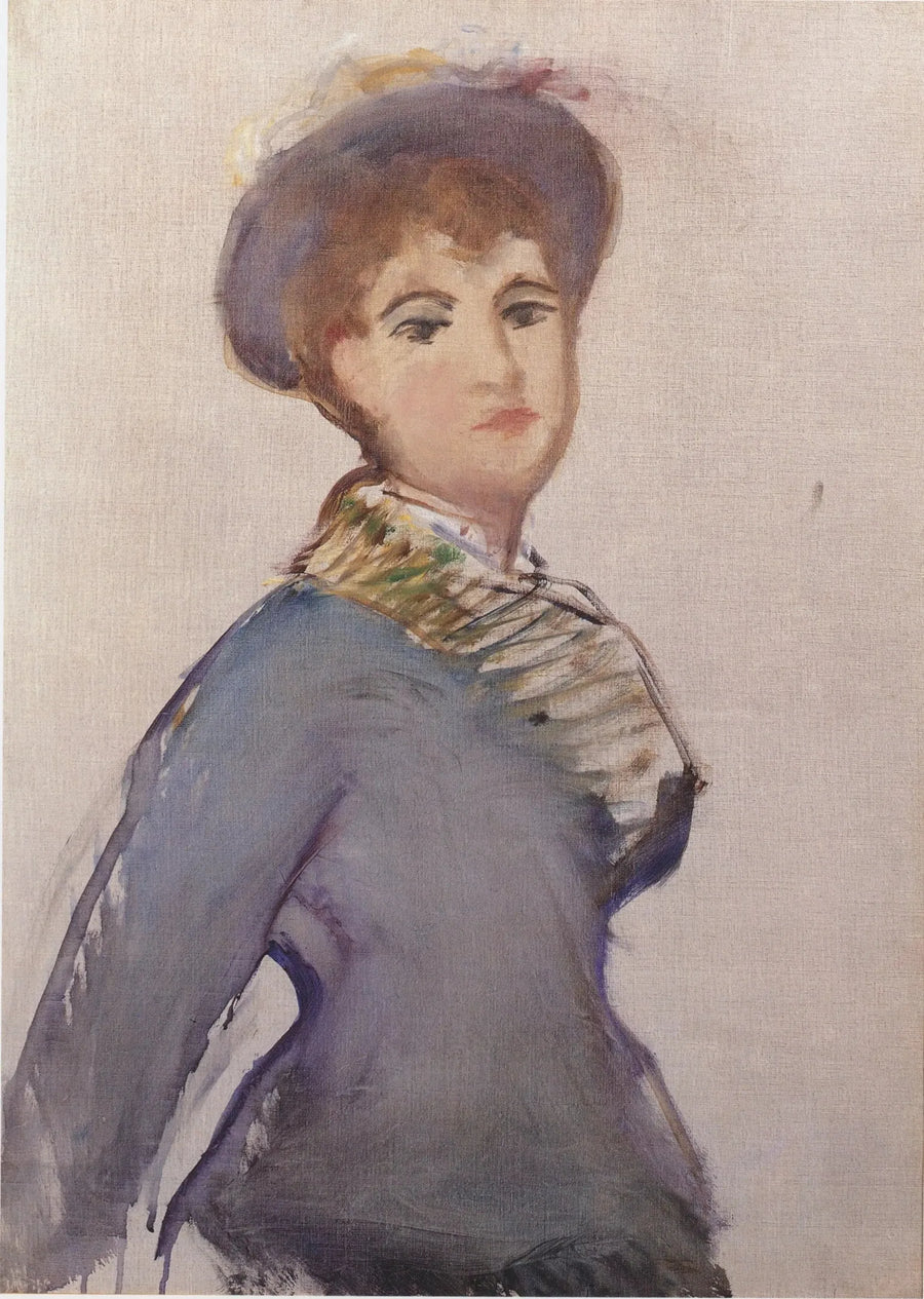 Young Woman Half-Length - Édouard Manet