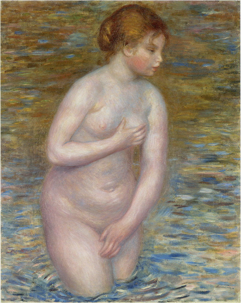 Nude in the Water - Pierre-Auguste Renoir