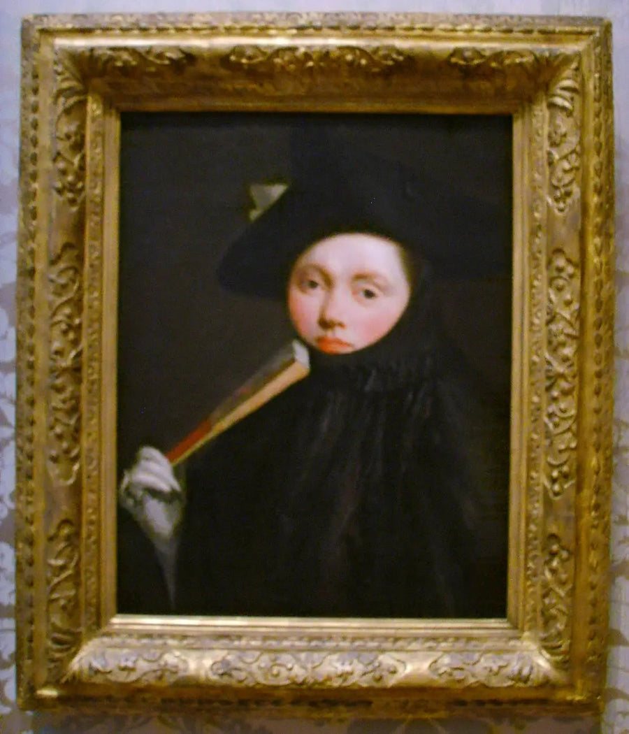 Young Woman with Tricorn Hat - Giovanni Battista Tiepolo