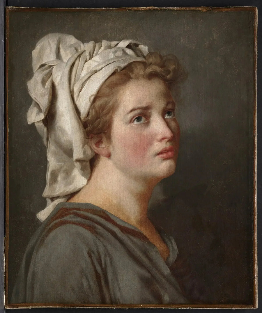 Young Woman with Turban - Jacques-Louis David