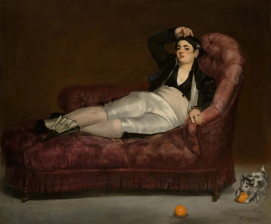 Young Woman Lying in Spanish Costume - Édouard Manet