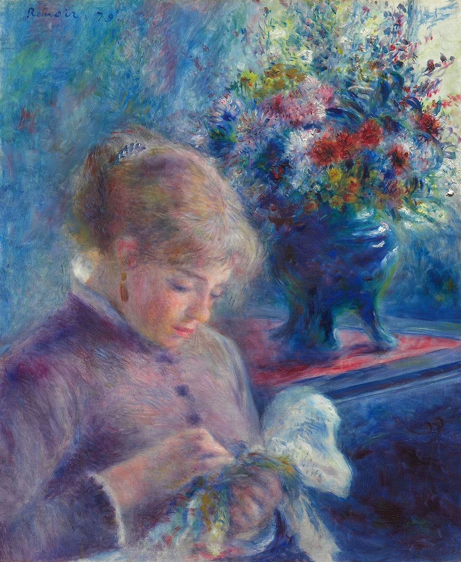 Young Woman Cousin - Pierre-Auguste Renoir