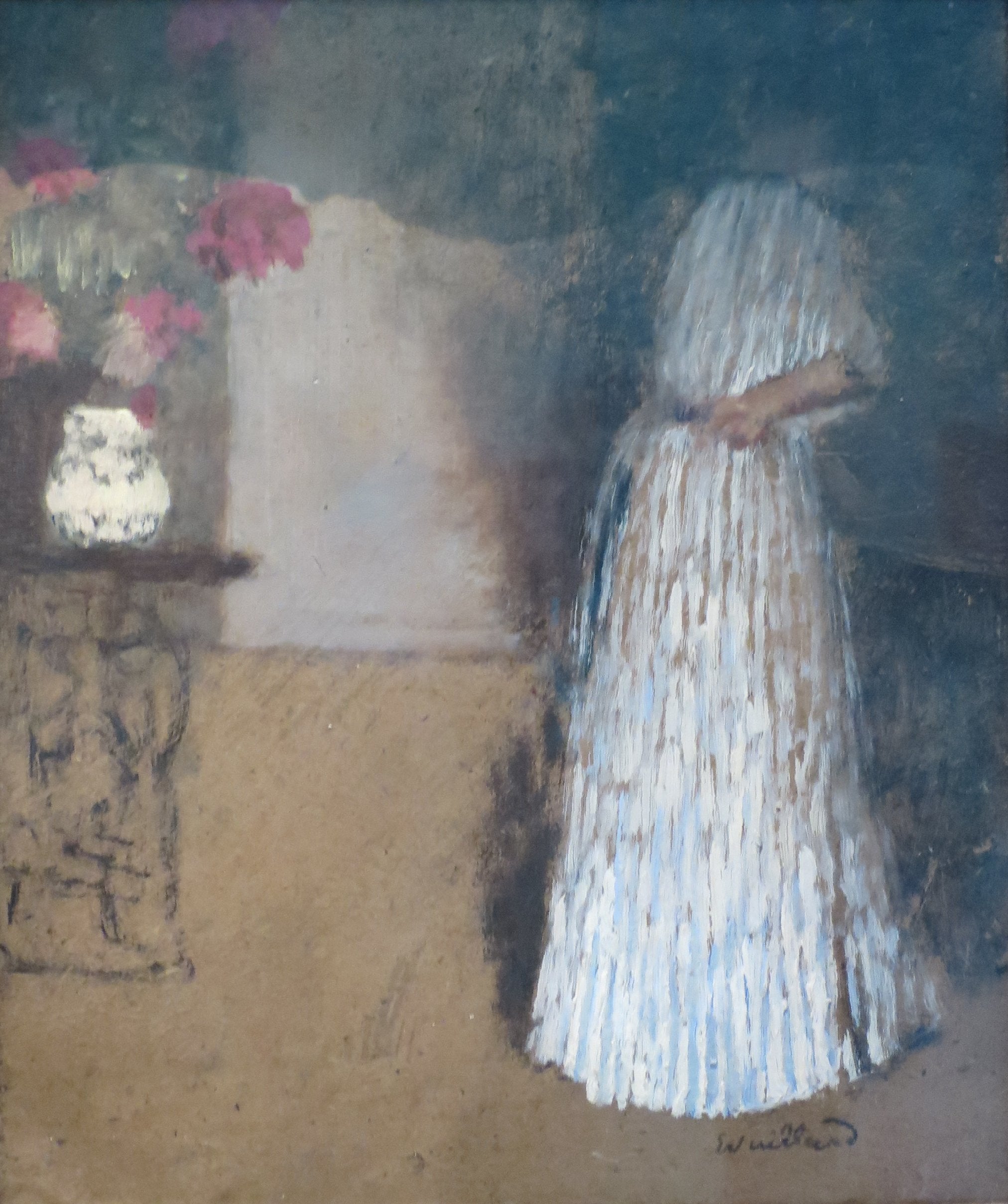 Jeune femme dans une pièce - Édouard Vuillard - Alpha Reproduction